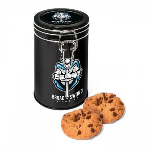 Flip Top Tin - Black - Maryland Cookies