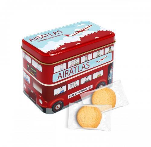 Bus Tin - Mini Shortbread Biscuits