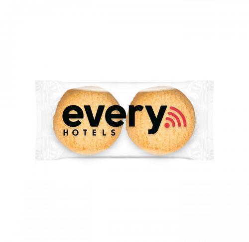 Flow Bag - Mini Shortbread Biscuits - x2