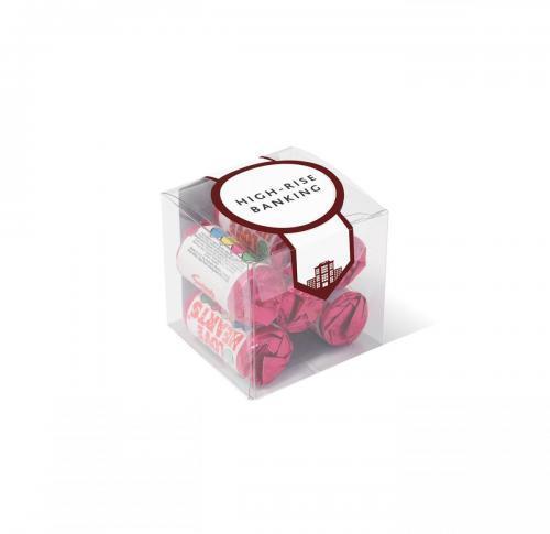 Love Heart Sweets Clear Cube - Love Hearts®