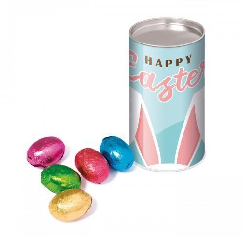 Easter – Small snack tube - Foiled Chocolate Eggs