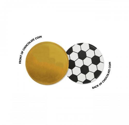 Chocolate Medallion - Football Coin