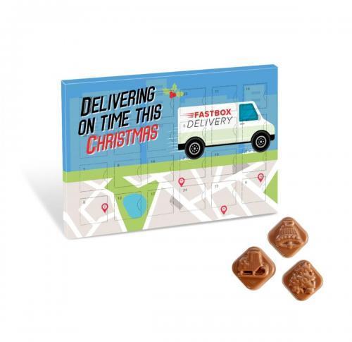 Christmas – Classic Calendar - Milk Chocolate - Mini