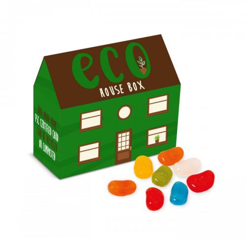 Eco Friendly House Box of Sweets  - Jolly Beans
