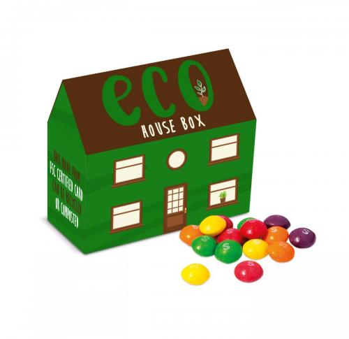 Eco Friendly House Box - Skittles Custom Logo