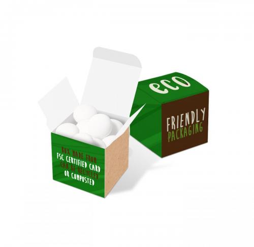 Promotional Eco Range – Eco Cube Box - Mint Imperials