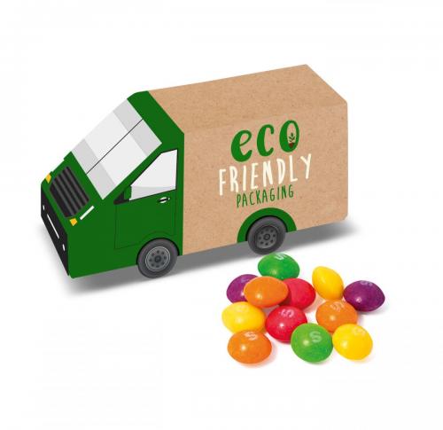 Eco Friendly Van Sweet Box - Skittles