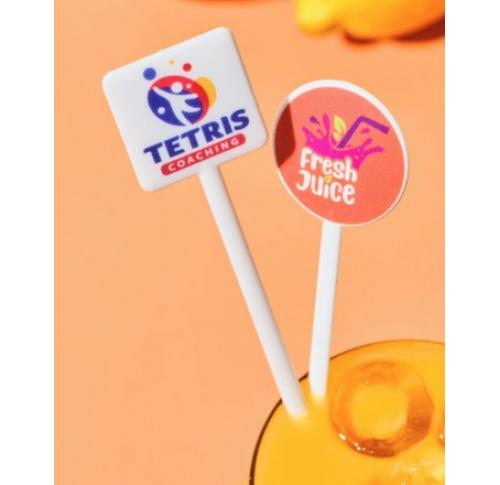 Recycled Black Cocktail Stirrers Swizzle Sticks