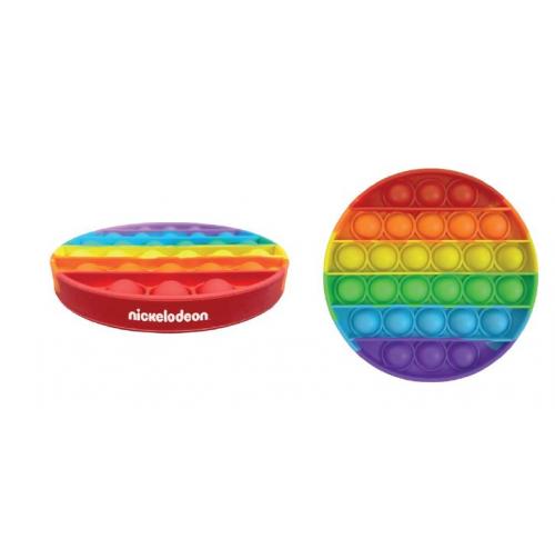 Printed Pop It Fidget Toys Rainbow