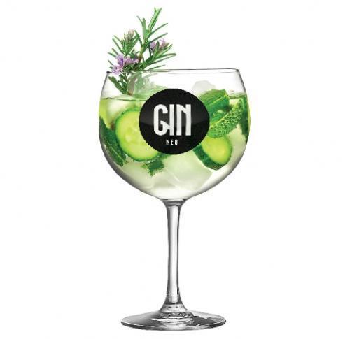 Custom Printed Juniper Gin Glasses (24oz/710ml)