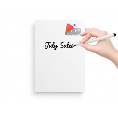 Printed Promotional Dry Wipe Board A5