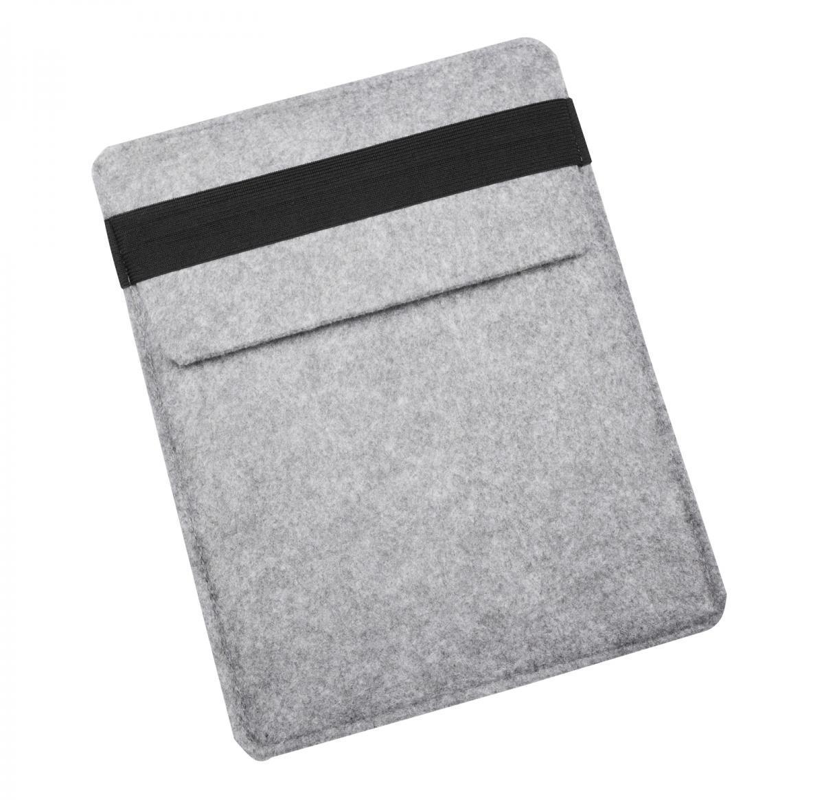 Promotional Felt Tablet / Computer Bags - Light Grey