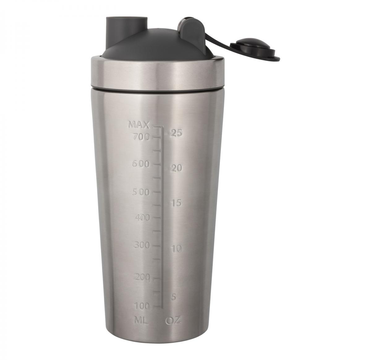 Branded Stainless Steel Protein Shaker 750ml -GOLBORNE