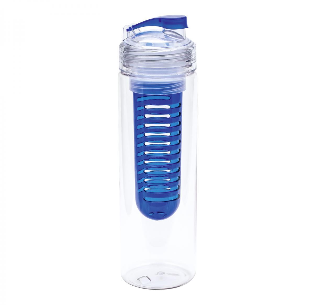 Bottle with fruit infuser -JOLIETTA BLUE
