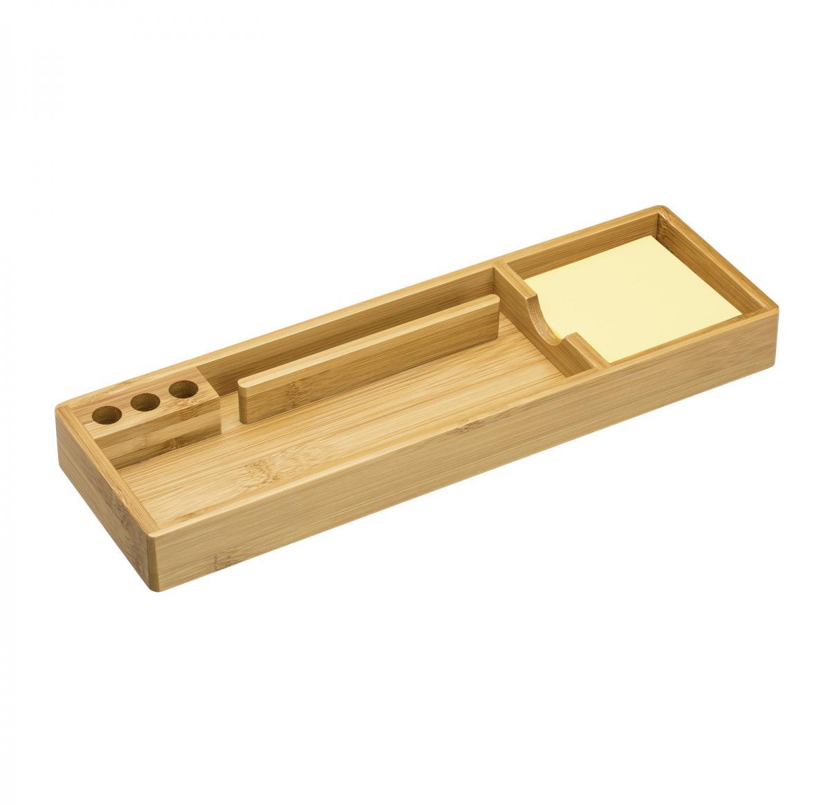 Bamboo Desktop Organizer With Notes -VADODARA