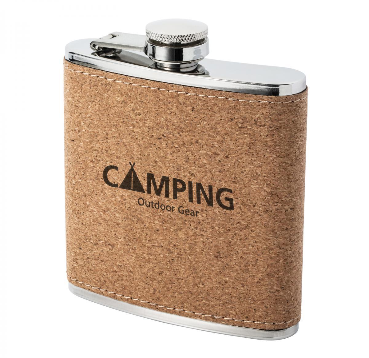 Hip Flask -VALDIVIA LIGHT BROWN