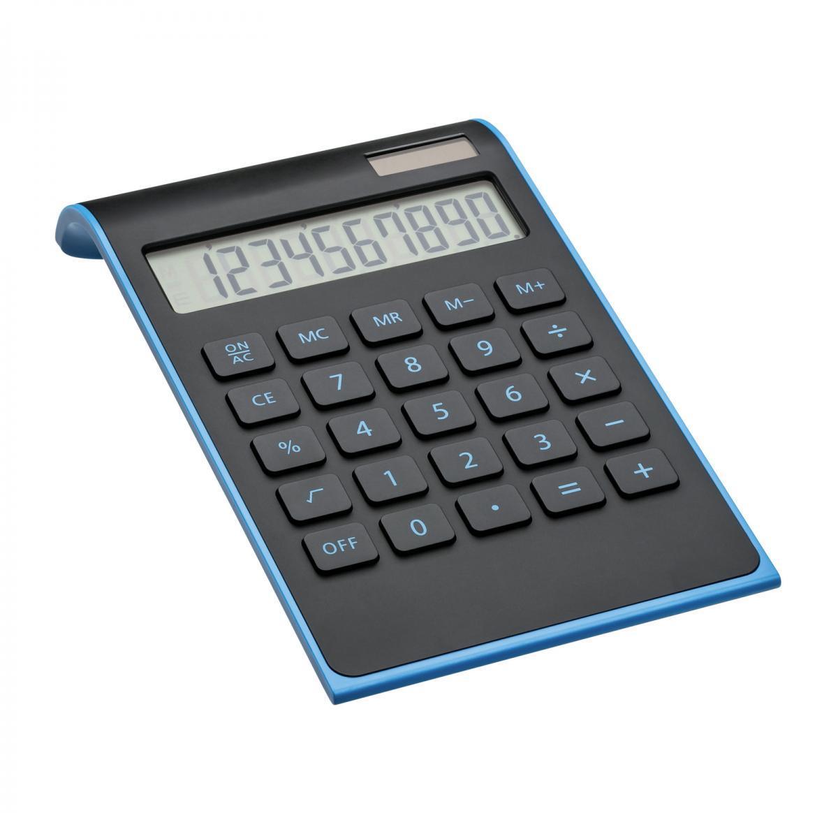 Calculator -VALINDA BLACK LIGHT BLUE