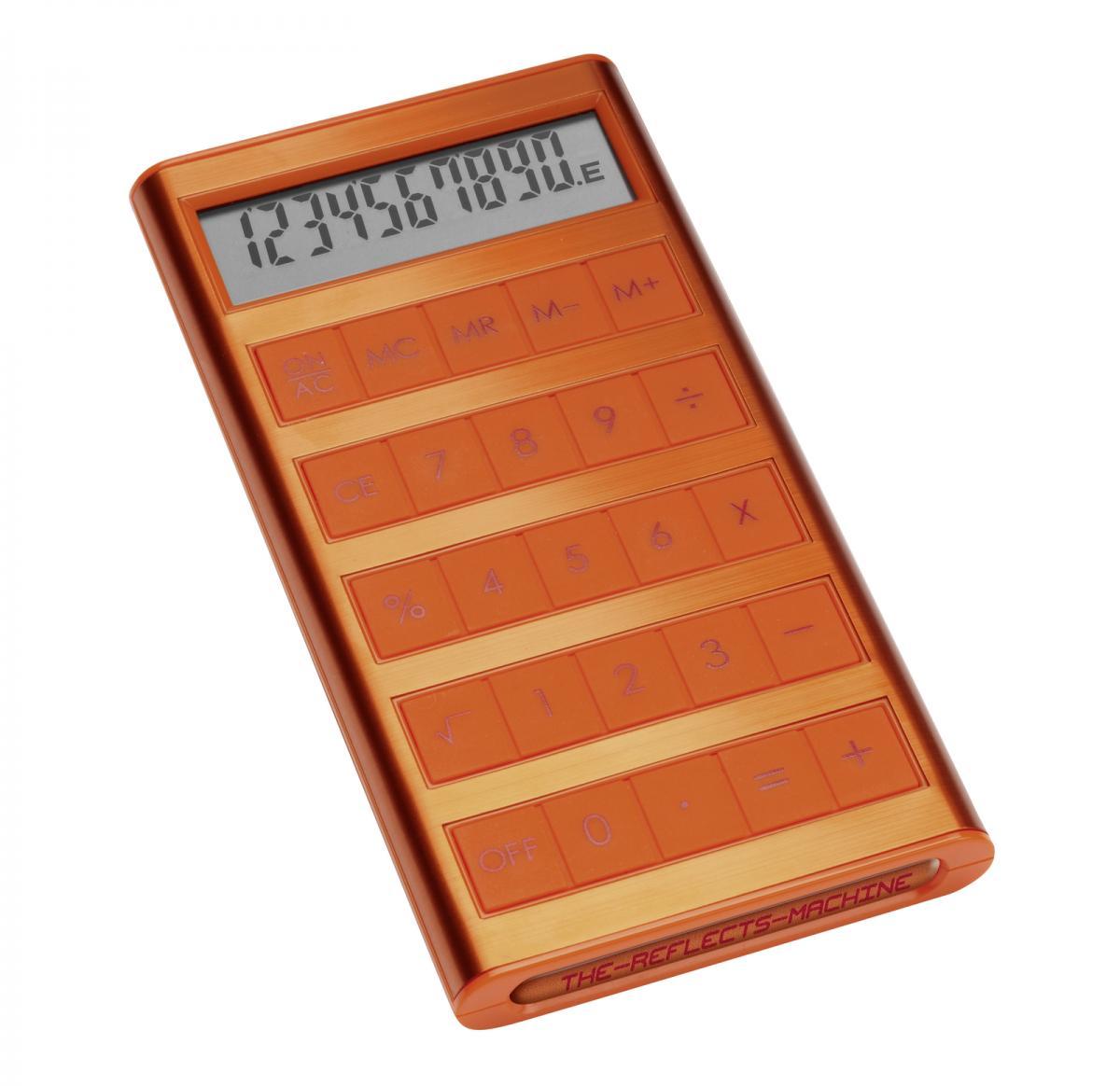 Solar calculator -MACHINE ORANGE