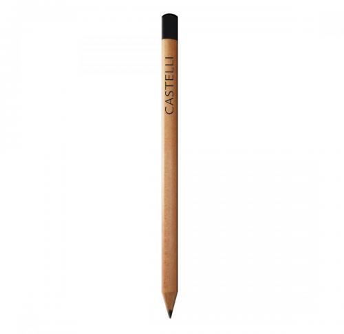 Large Triangular Wooden Salerno Pencil Custom Logo