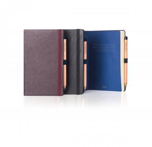 Printed Castelli Medium Ivory Notebooks Ruled Paper