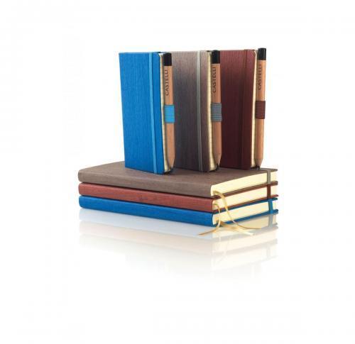 Promotional Castelli Medium Notebooks Ruled Paper Acero 