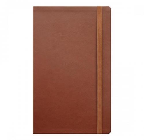 Promotional Medium Notebooks Ruled Castelli Leather Flexible Cover