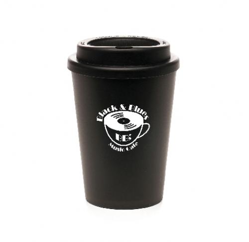 Haddon Black 350ml Take Out Mug