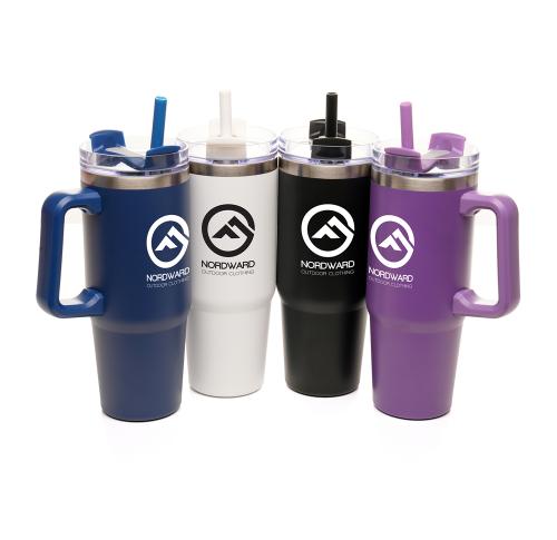 Stanley Style Everest Go 900ml Travel Mug Insulated Stainless Steel