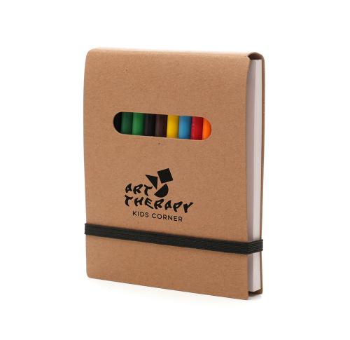 Branded 2-in-1 Colouring Pad