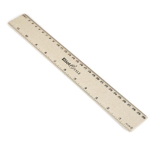 Eco Friendly Wheat Fibre 12in Ruler