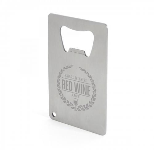 Credit Card Shaped Metal Bottle Opener