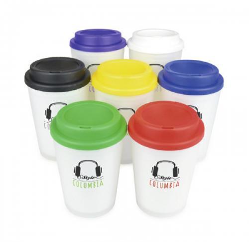 Promotional Takeaway Mugs 330ml Dishwasher Safe