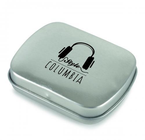 Mint Tin Rectangular - Contains 64 Mints