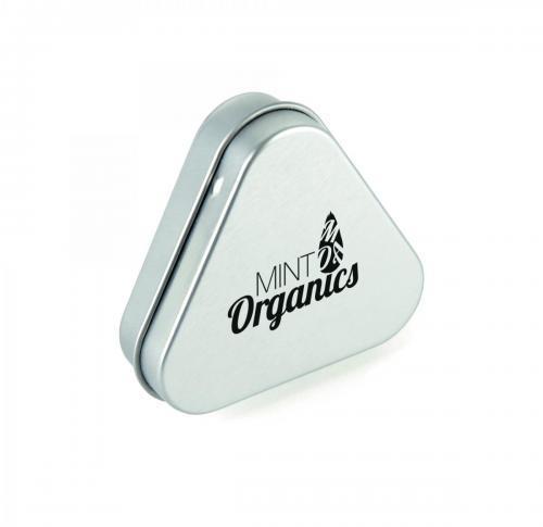 Mint Tin Triangular - Contains 55 Mints