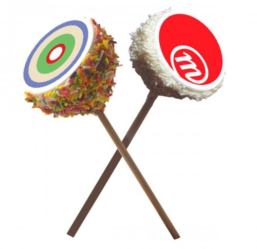 Branded Cake Pops - Edible Logo
