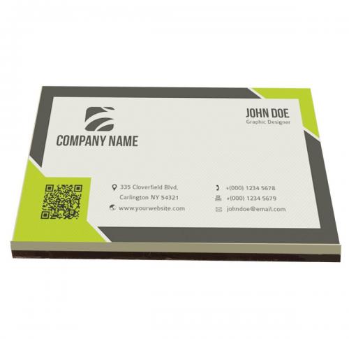 Business Card Chocolate - Printed Logo 8.5 x 5.5