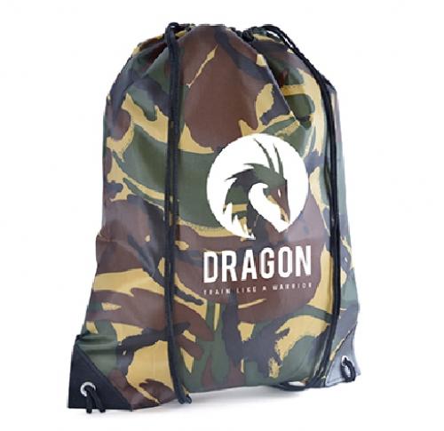 Printed Promotional Camouflage Drawstring Bags