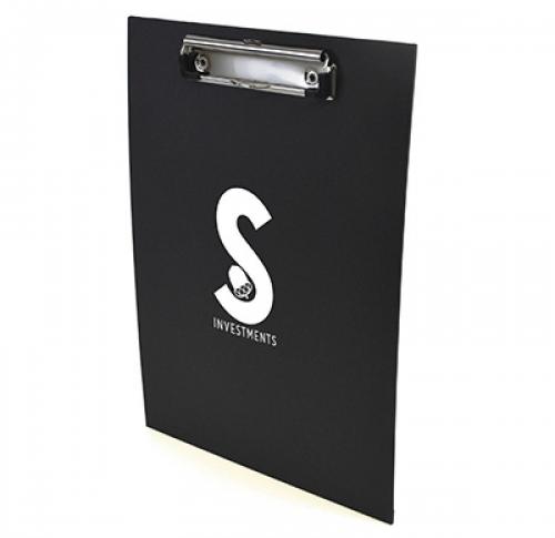 Prootional Printed A4 Hardback Paper Clipboards Stainless Steel Clip
