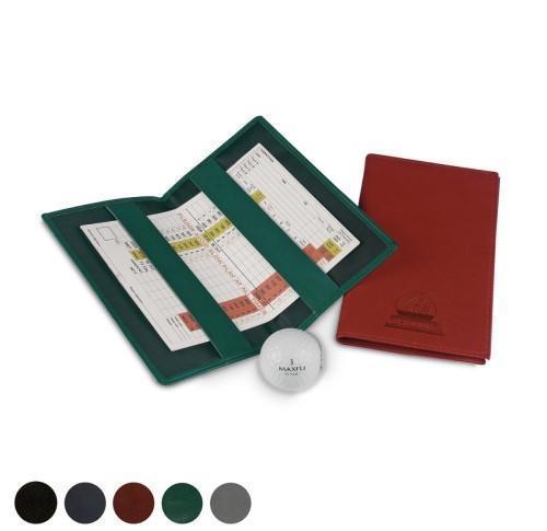 Custom Branded Leather Golf Score Card Holders