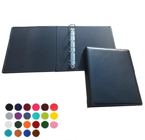 Promotional Branded Belluno Coloured PU A4 Extra Wide Ring Binders