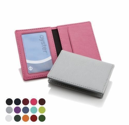 Oyster Card Holder Travel Card Case Faux Leather