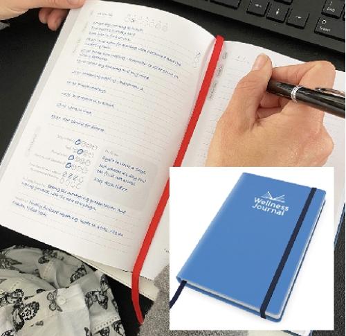 Torino Vegan Soft Touch Casebound Notebook With Elastic Strap