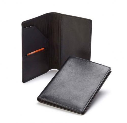 Branded Sandringham Nappa Leather Passport Case Covers