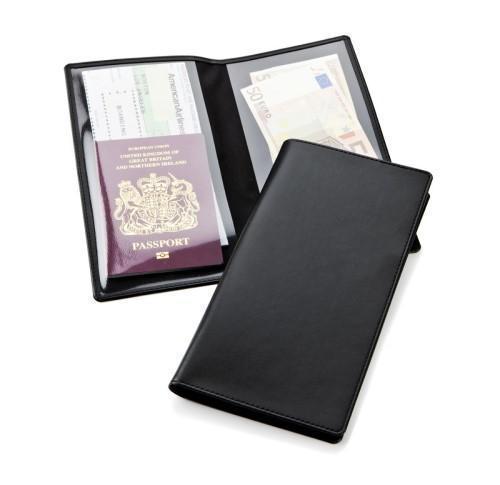 Custom Economy Travel Wallets Document Holder Faux Leather