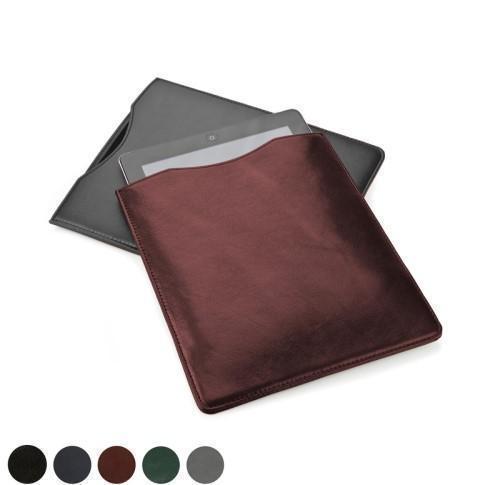 Custom Logo Hampton Leather IPad Or Tablet Sleeves