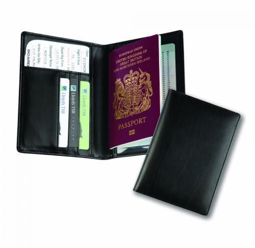 Custom Balmoral Bonded Leather Deluxe Passport Holders