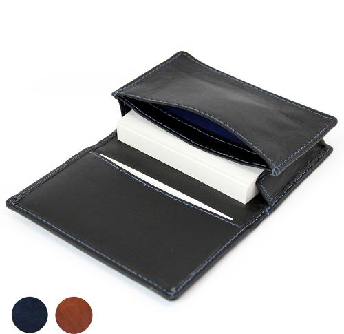 Accent Sandringham Nappa Leather Business Card Case