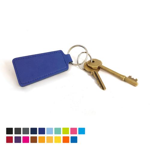 Economy Trapeze Key Fob in Soft Touch Vegan Torino PU. 