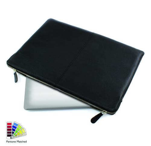 Sandringham Nappa Leather Lap Top Case made to order in any Pantone Colour