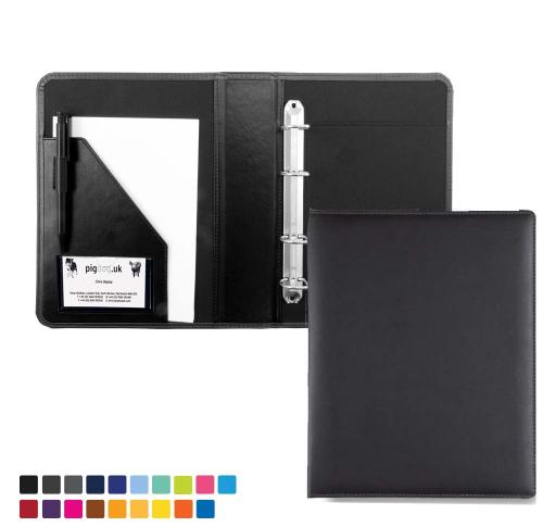 A5 Ring Binder in Soft Touch Vegan Torino PU. 